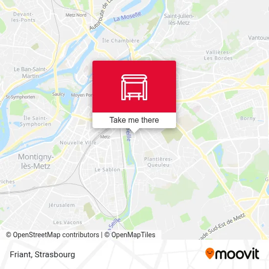 Friant map