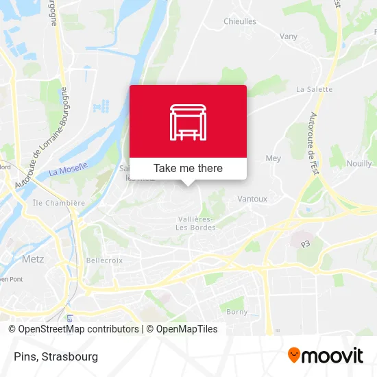 Pins map
