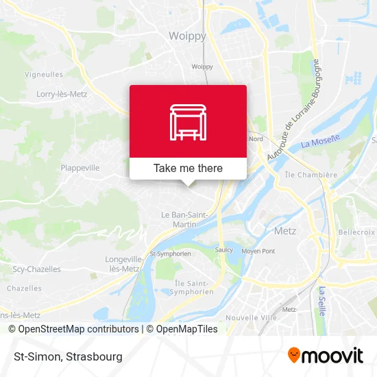 St-Simon map
