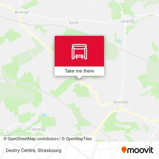 Destry Centre map