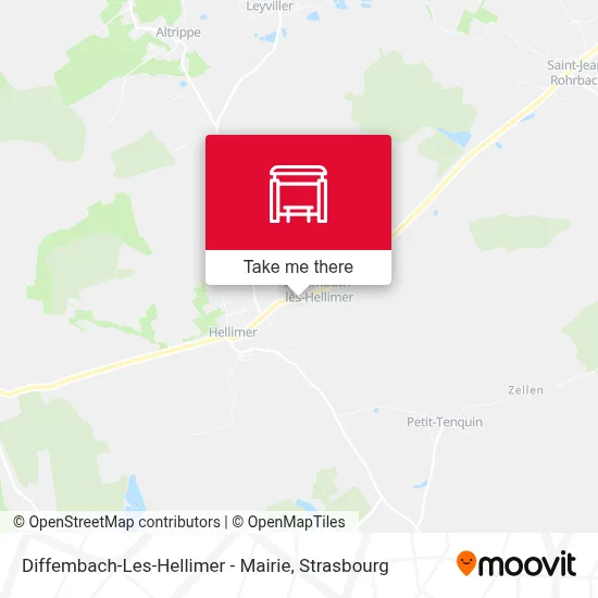 Diffembach-Les-Hellimer - Mairie map