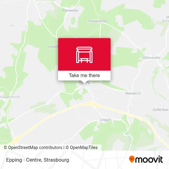 Epping - Centre map