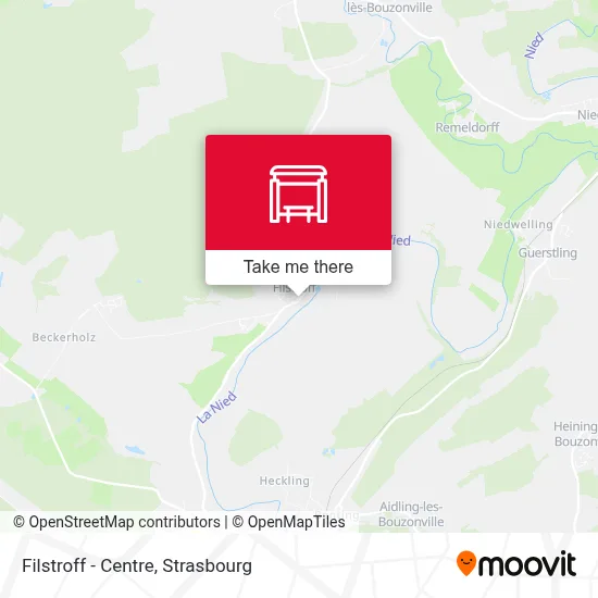 Filstroff - Centre map