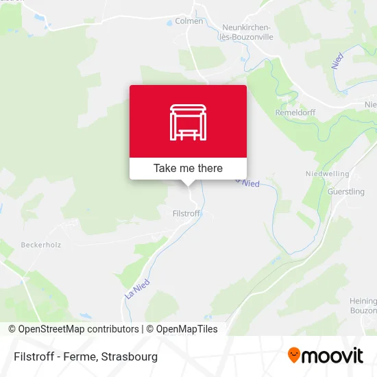 Filstroff - Ferme map