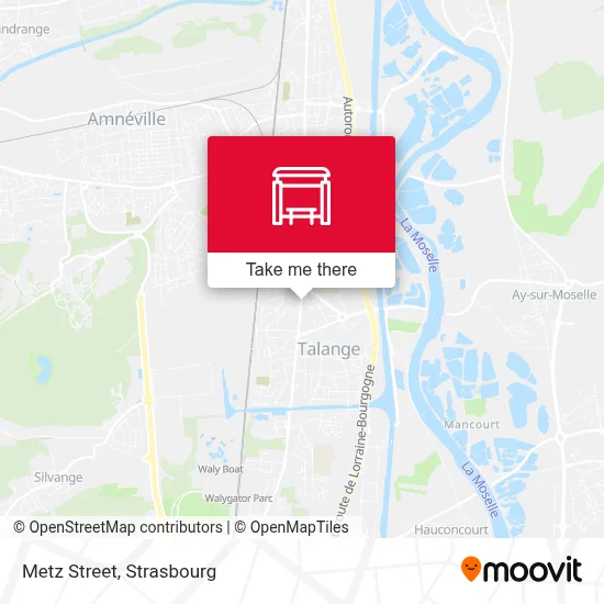 Rue De Metz map