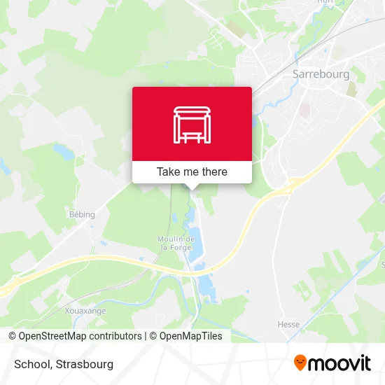 Ecole map