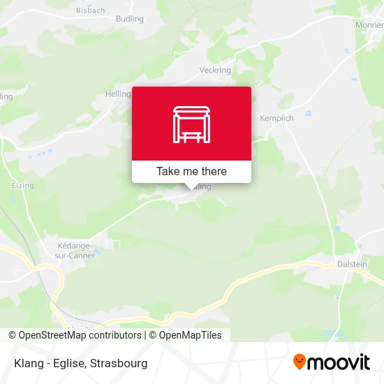 Klang - Eglise map