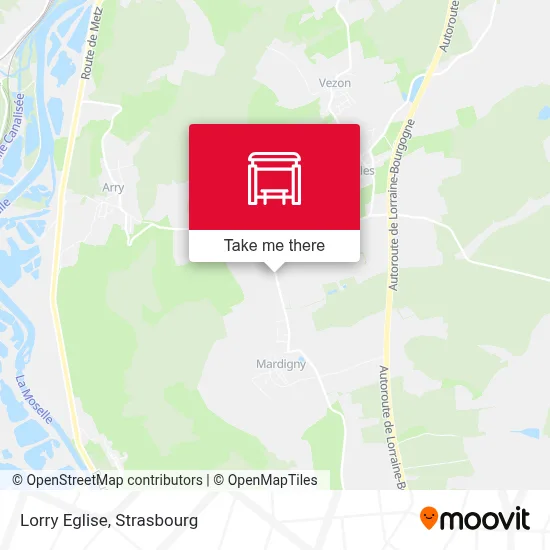 Lorry   Eglise map