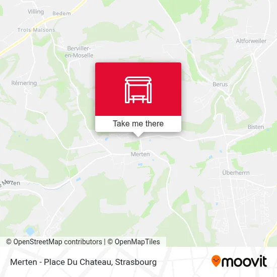 Merten - Place Du Chateau map