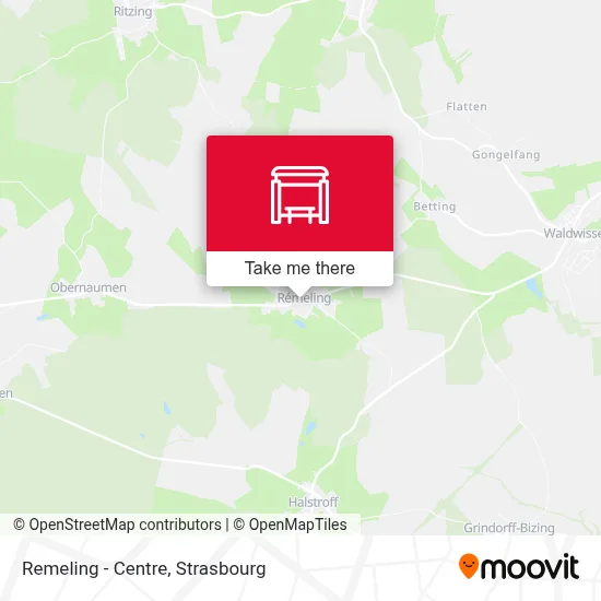 Remeling - Centre map