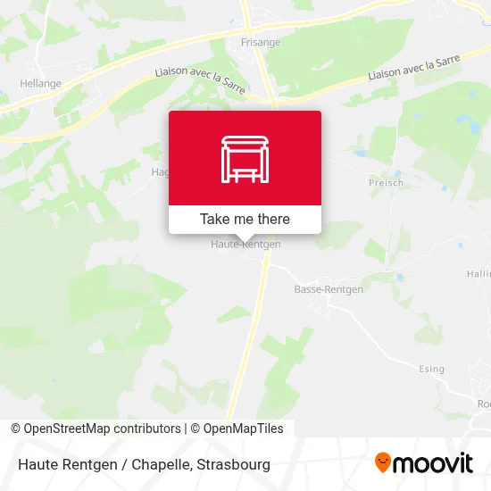 Haute Rentgen / Chapelle map