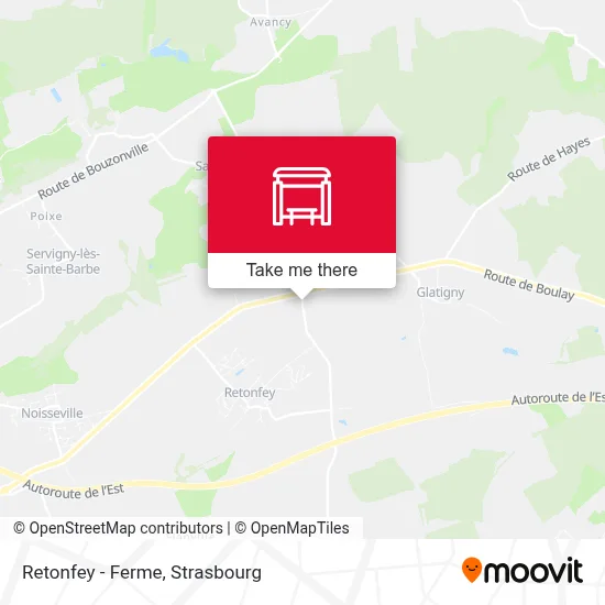 Retonfey - Ferme map