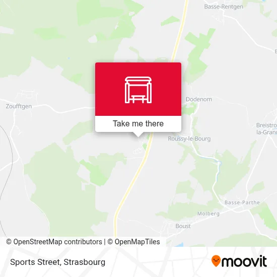 Rue Des Sports map