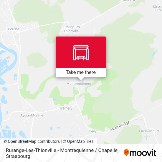 Rurange-Les-Thionville - Montrequienne / Chapelle map