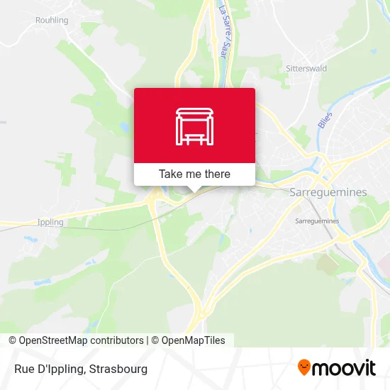 Mapa Rue D'Ippling