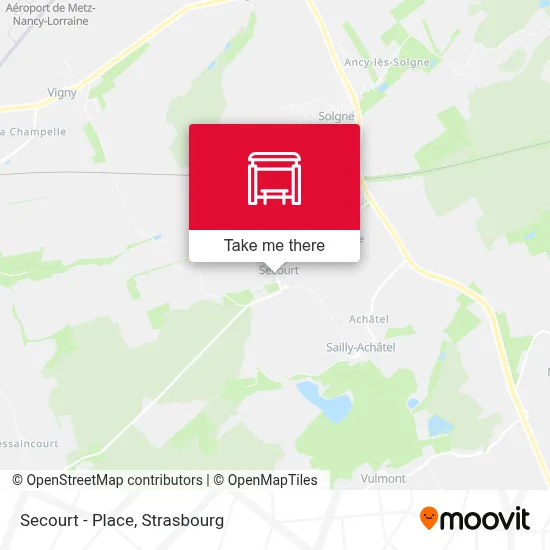 Secourt - Place map