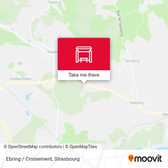 Ebring / Croisement map