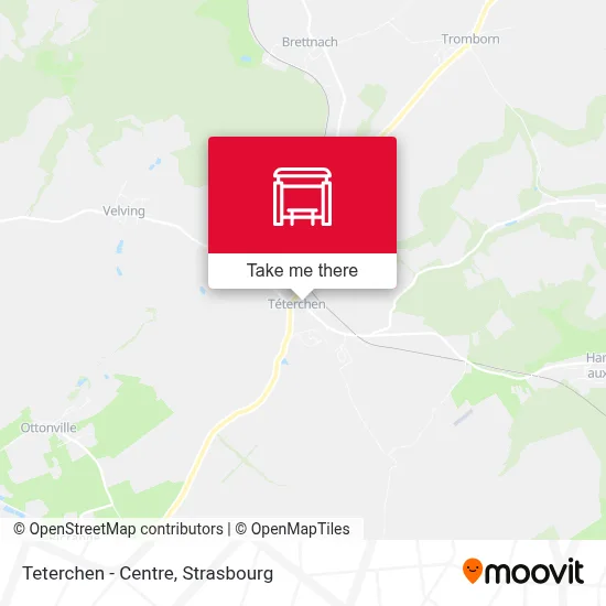 Teterchen - Centre map