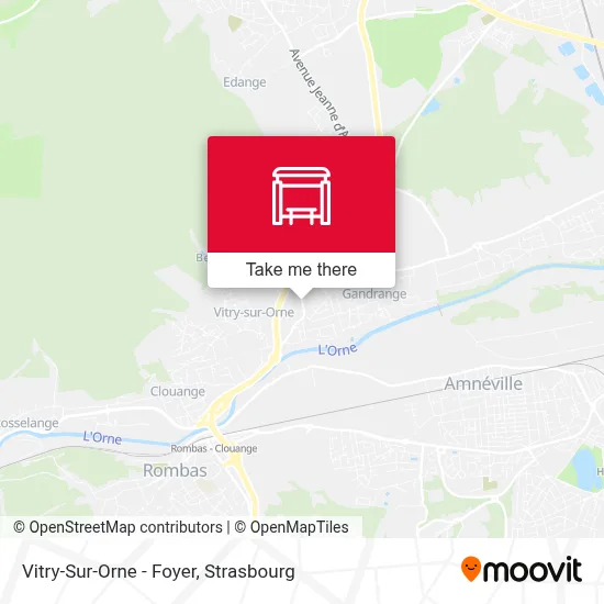 Vitry-Sur-Orne - Foyer map