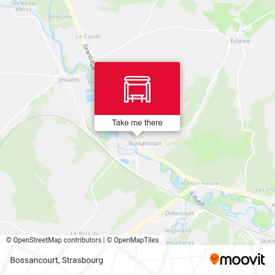 Bossancourt map