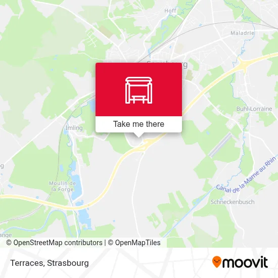 Terrasses map