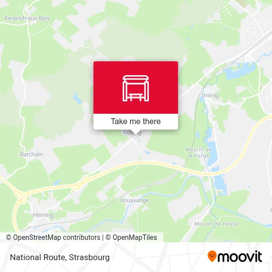 Route Nationale map