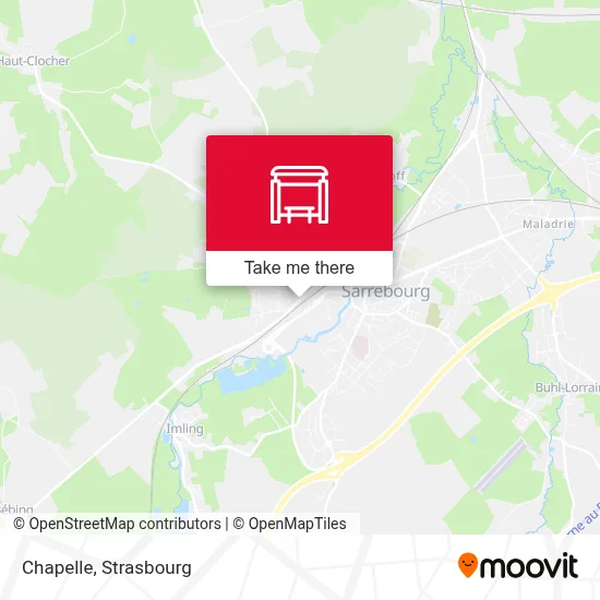 Chapelle map