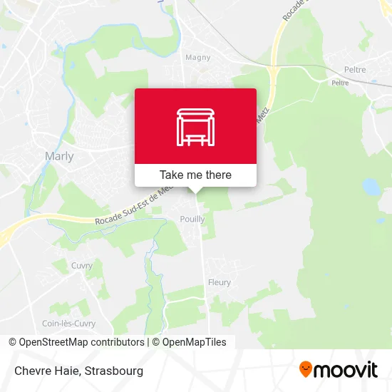 Chevre Haie map