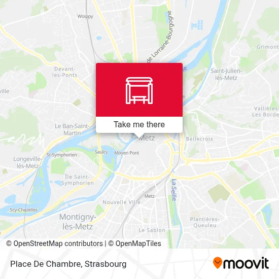 Place De Chambre map