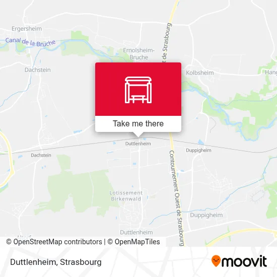 Duttlenheim map
