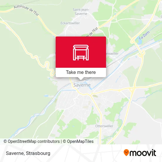 Saverne map