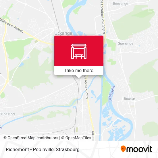 Richemont - Pepinville map