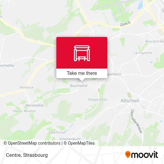 Centre map