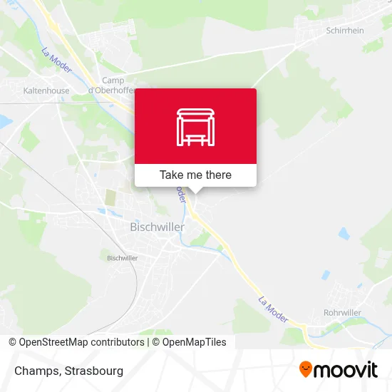 Champs map
