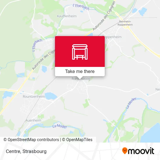Centre map