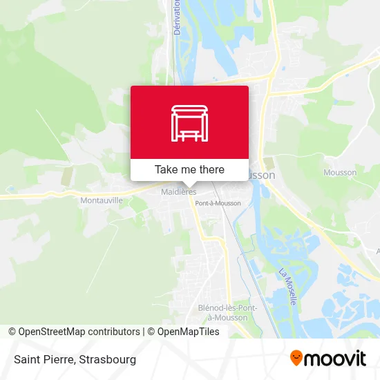 Saint Pierre map