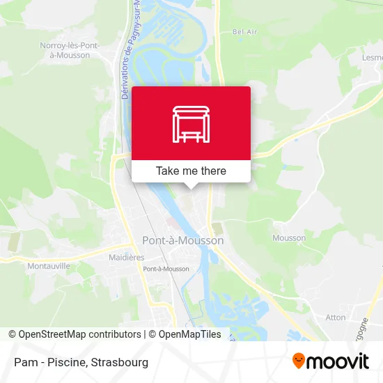 Pam - Piscine map