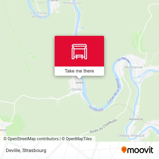 Mapa Deville