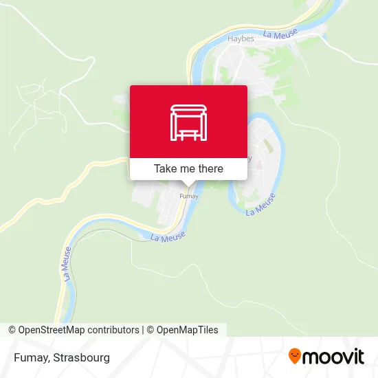 Fumay map