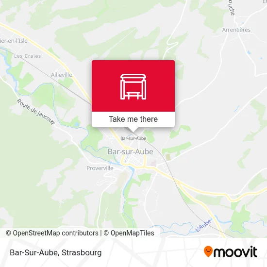 Bar-Sur-Aube map