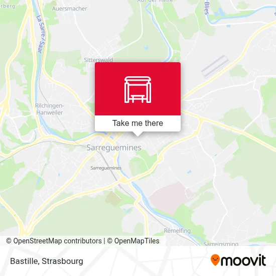 Bastille map