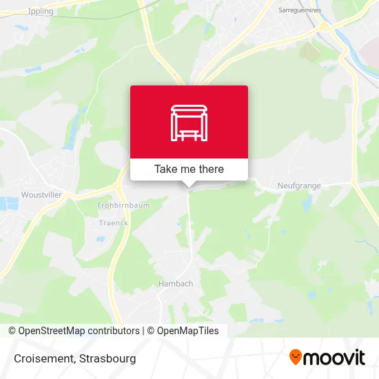 Croisement map