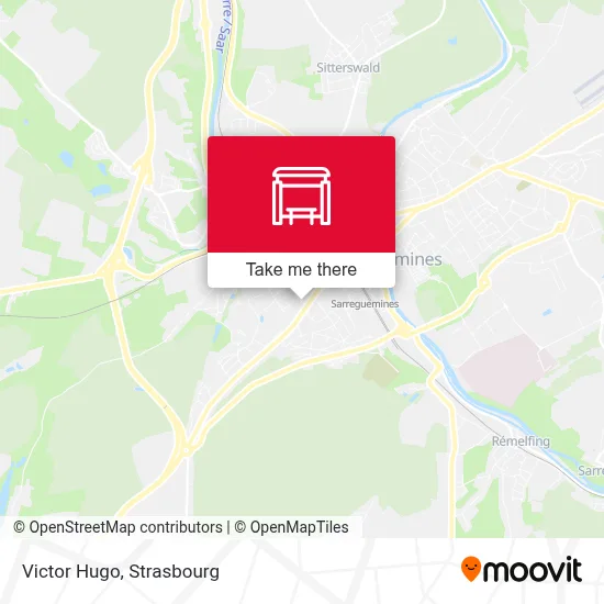 Victor Hugo map