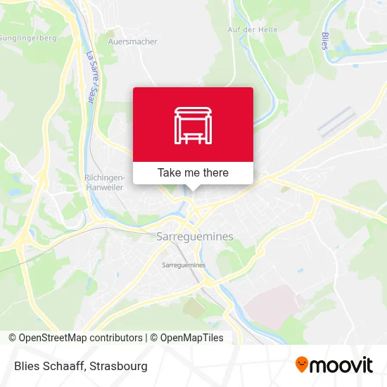 Blies Schaaff map