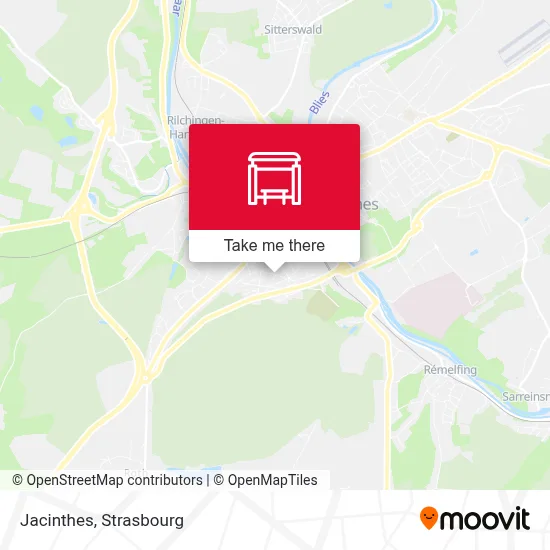 Jacinthes map