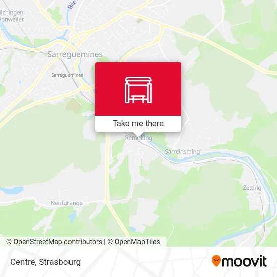 Centre map