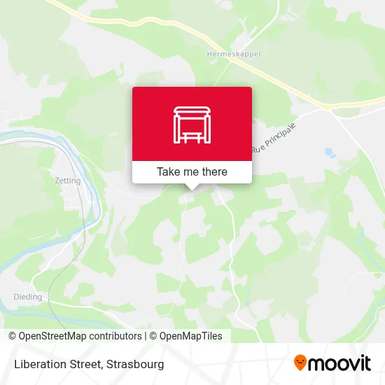 Rue De La Libération map