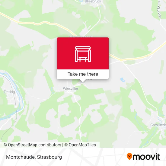 Montchaude map