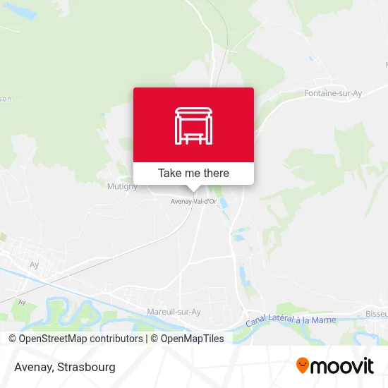 Avenay map