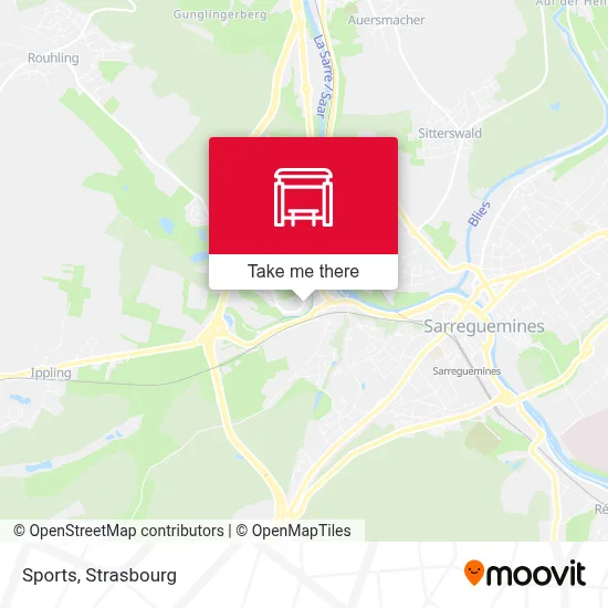 Sports map